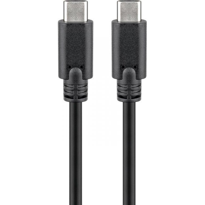 Wentronic 66509 USB cable 3 m USB 3.2 Gen 1 (3.1 Gen 1) USB C Black