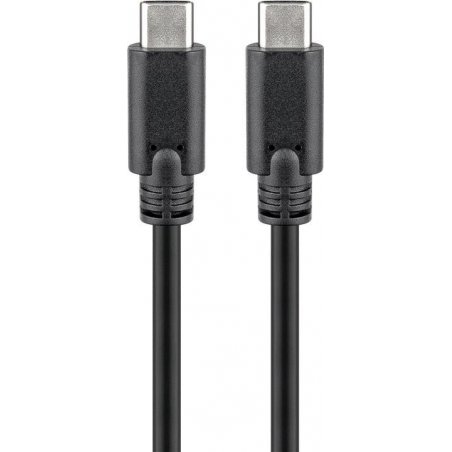 Wentronic 66509 USB cable 3 m USB 3.2 Gen 1 (3.1 Gen 1) USB C Black
