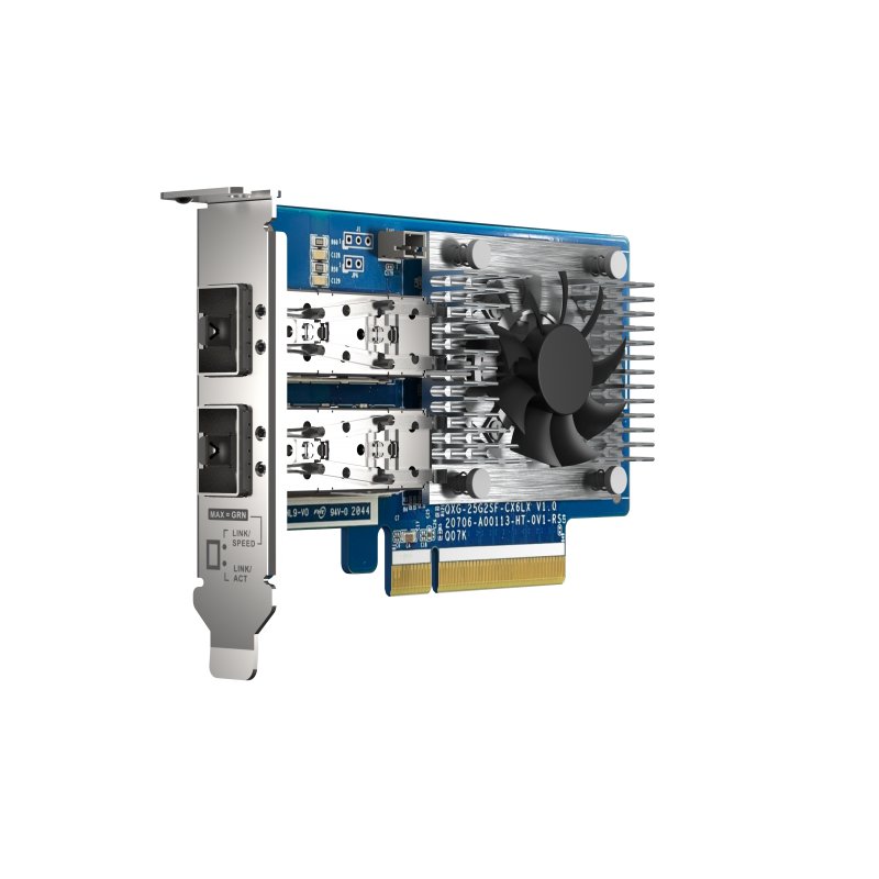 QNAP QXG-25G2SF-CX6 network card Internal Fiber 25000 Mbit/s