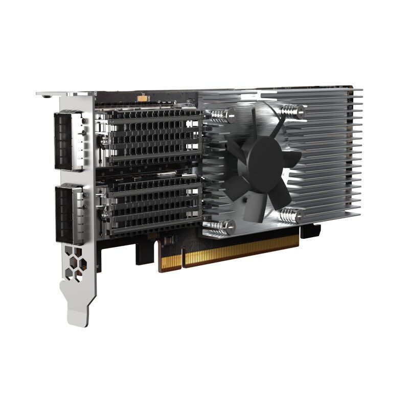 QNAP QXG-100G2SF-E810 carte réseau Interne Fibre 100000 Mbit/s