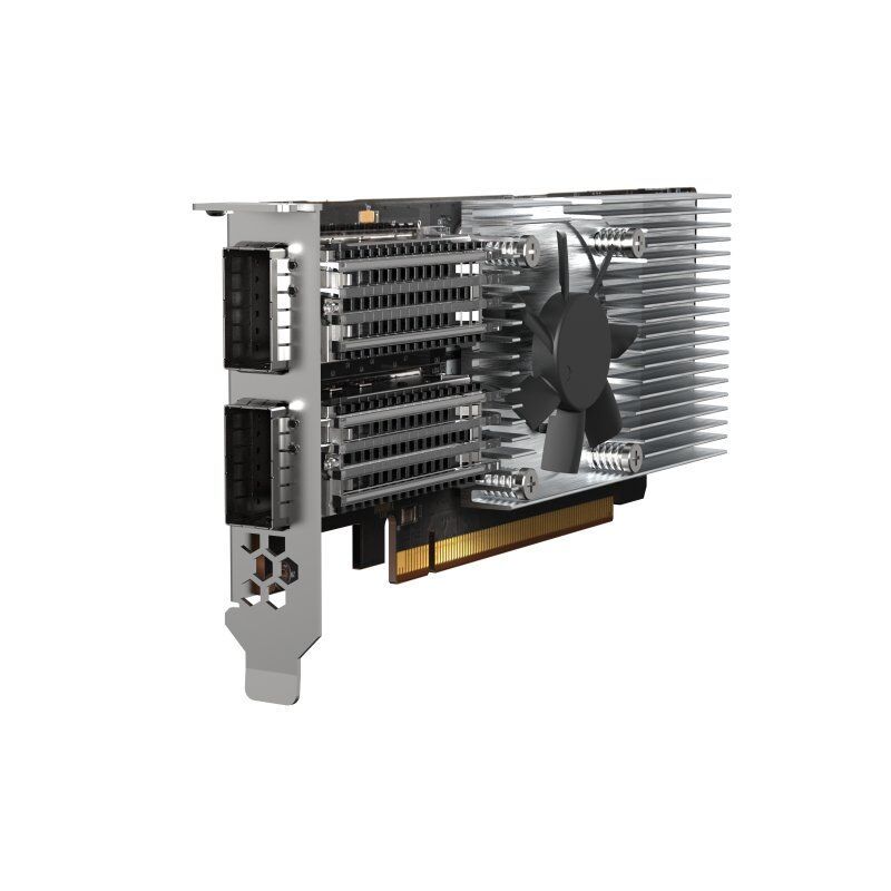 QNAP QXG-100G2SF-E810 network card Internal Fiber 100000 Mbit/s