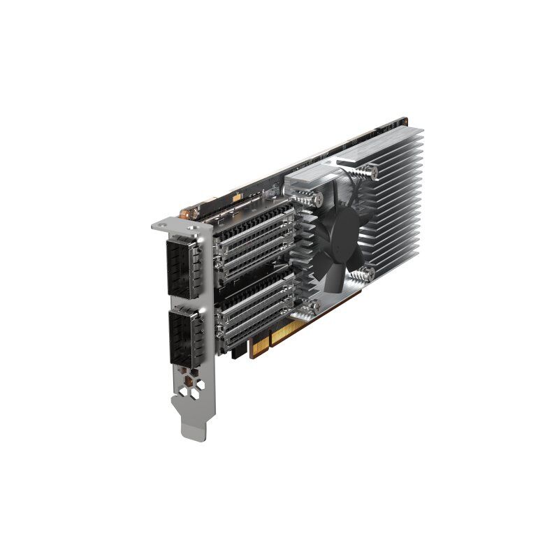QNAP QXG-100G2SF-E810 carte réseau Interne Fibre 100000 Mbit/s