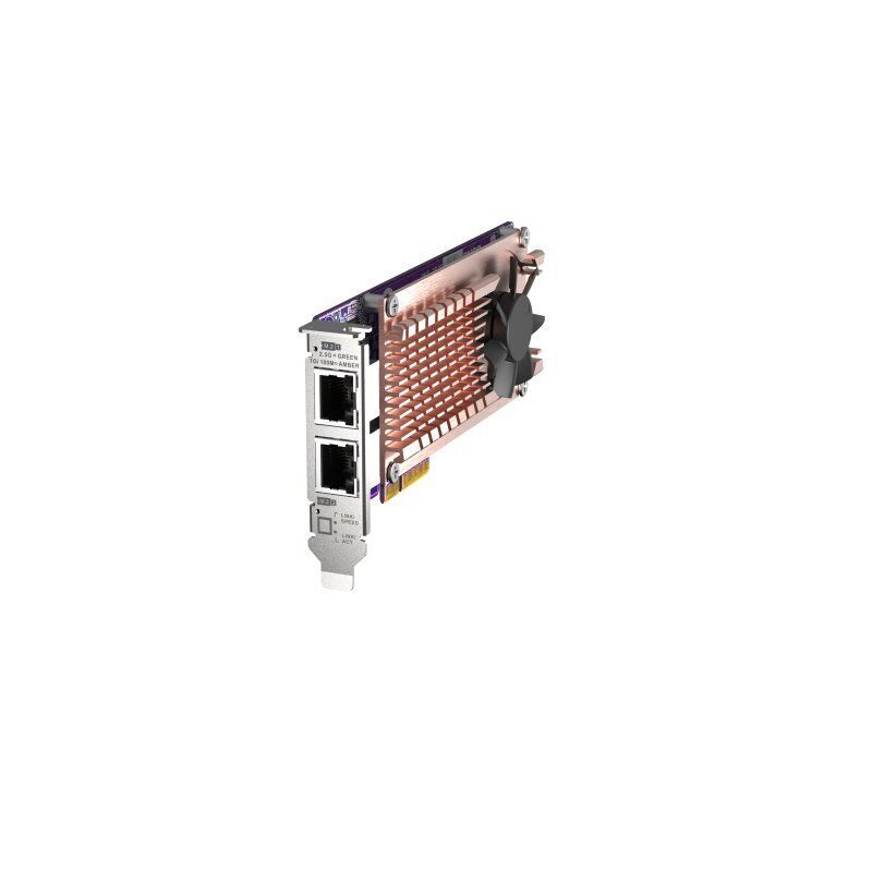 QNAP QM2-2P2G2T network card Internal Ethernet 2500 Mbit/s