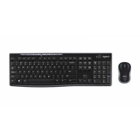 Logitech MK270 clavier Souris incluse RF sans fil Allemand Noir