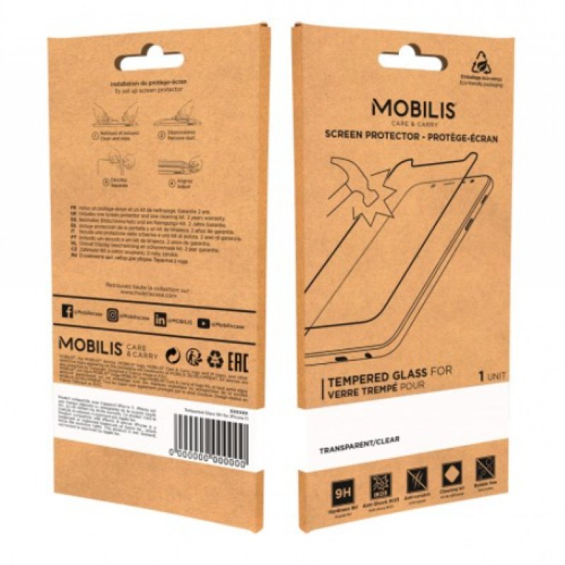 Mobilis 017030 mobile phone screen/back protector Clear screen protector Samsung 1 pc(s)