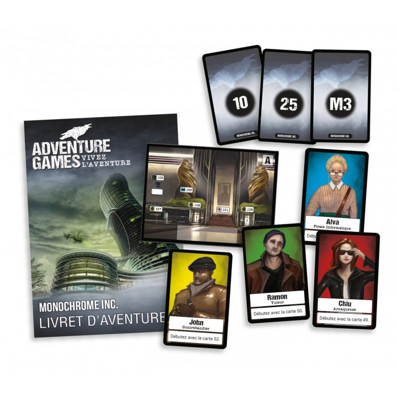 Jeu - Adventure Games : Monochrome