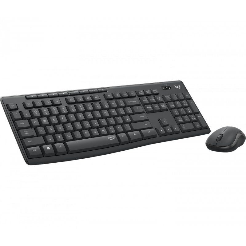 Logitech MK295 Silent Wireless Combo clavier Souris incluse RF sans fil Slovaque Graphite