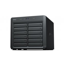 Synology DX1215II Boîtier de disques de stockage Boîtier disque dur/SSD Noir 2.5/3.5"
