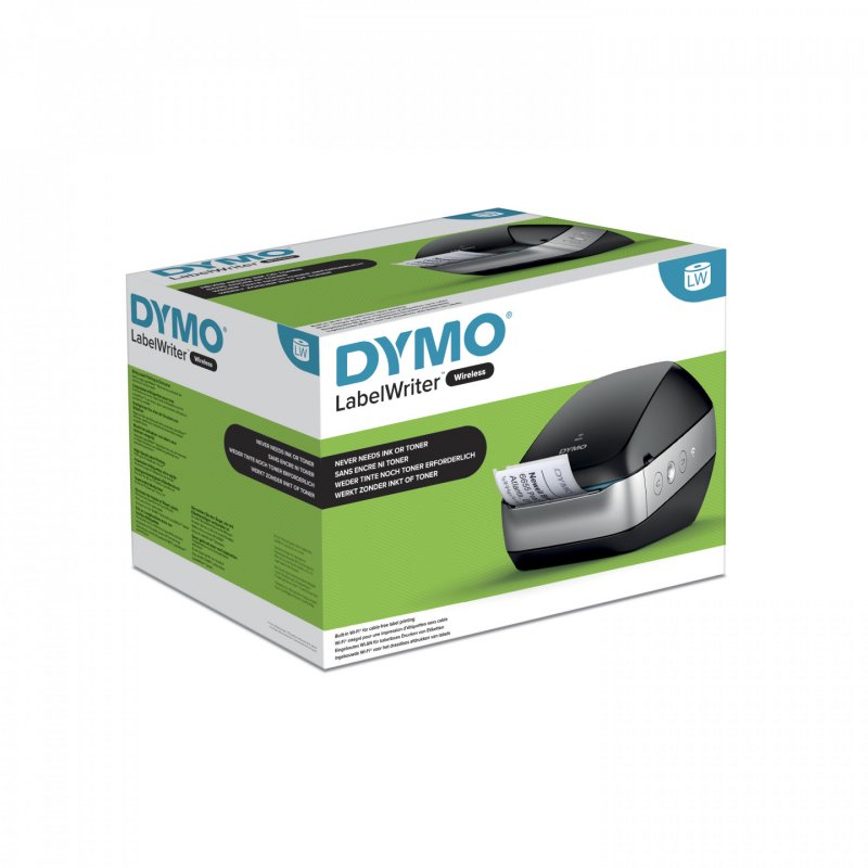 Imprimante d'étiquettes sans fil Dymo compatible LabelWriter Wireless (Noir)