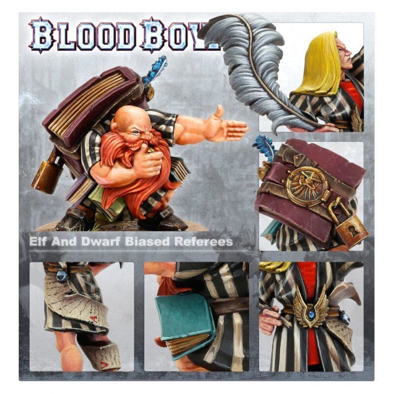 Games Workshop Elf and Dwarf Biased Referees