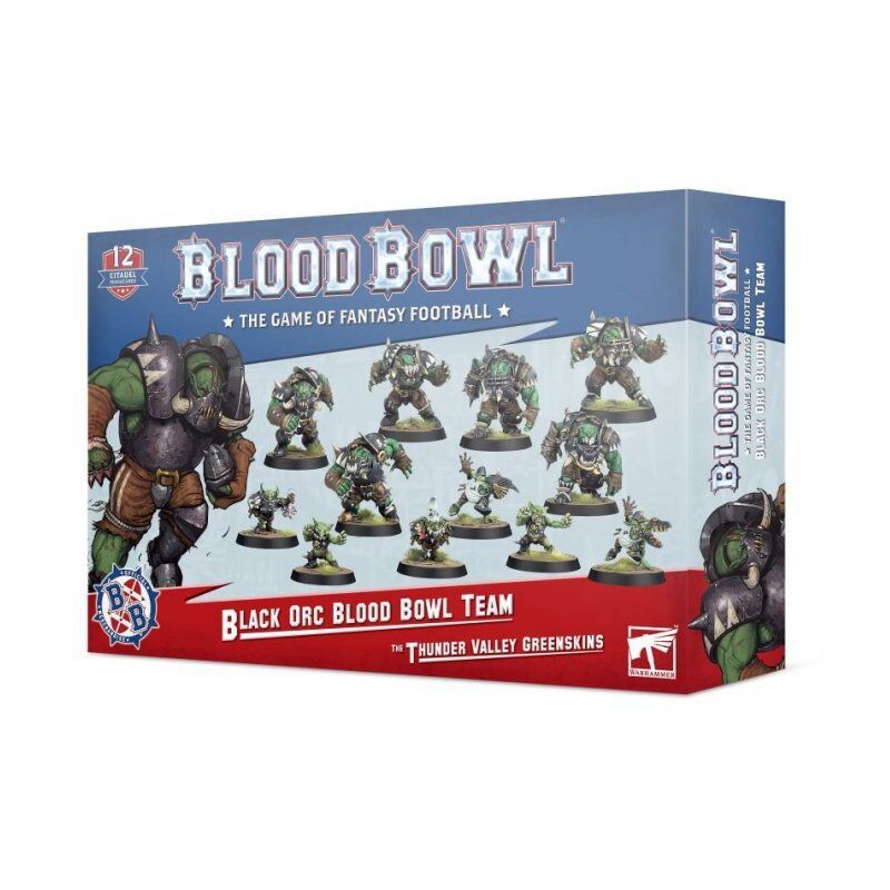 Games Workshop Black Orc Blood Bowl Team: The Thunder Valley Greenskins