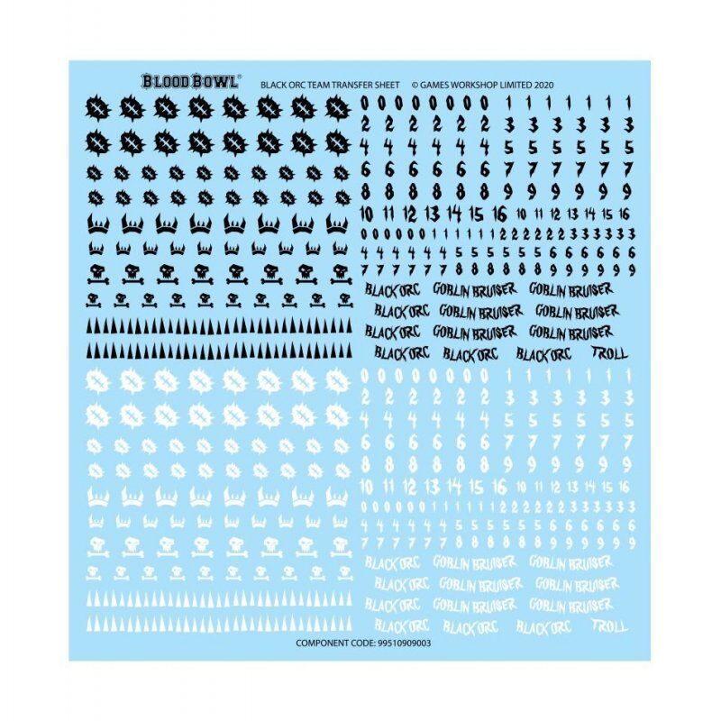 Games Workshop Black Orc Blood Bowl Team: The Thunder Valley Greenskins