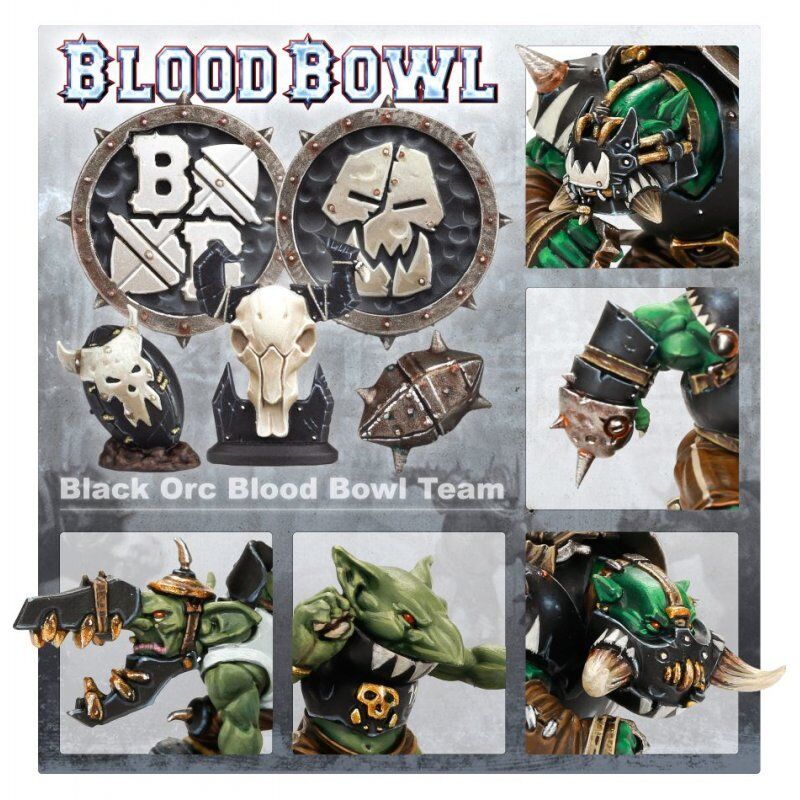 Games Workshop Black Orc Blood Bowl Team: The Thunder Valley Greenskins