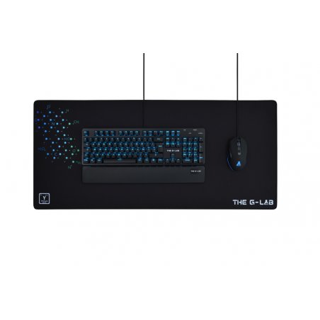 The G-Lab Pad Yttrium Tapis de souris de jeu Noir