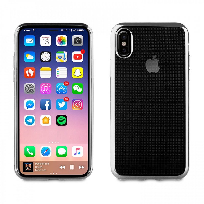 Muvit MLBKC0227 coque de protection pour téléphones portables Housse Transparent