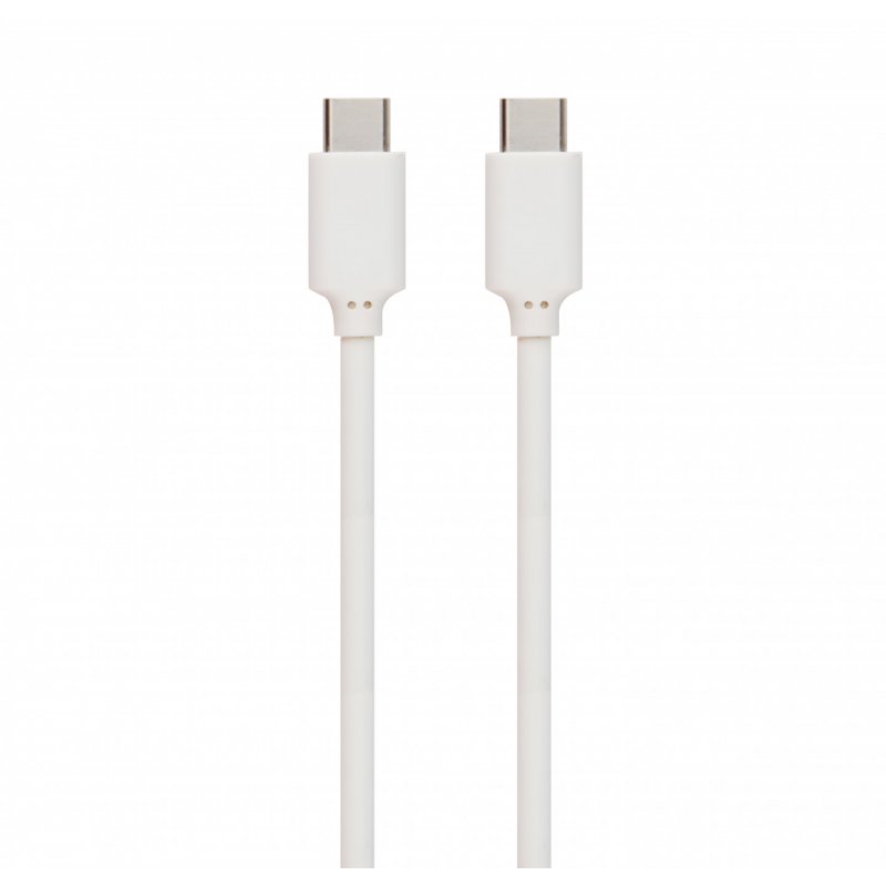 Muvit MUUSC0130 USB cable 0.7 m USB 3.2 Gen 2 (3.1 Gen 2) USB C White