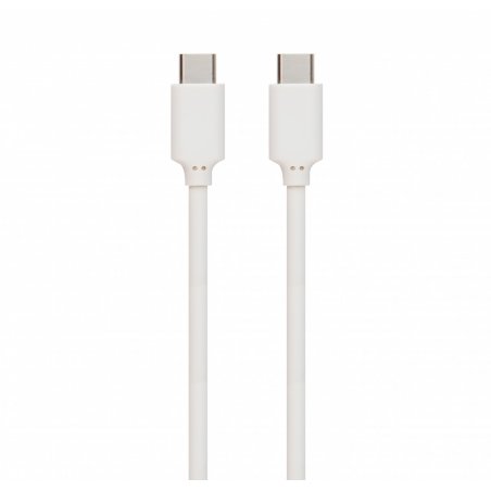 Muvit MUUSC0130 USB cable 0.7 m USB 3.2 Gen 2 (3.1 Gen 2) USB C White