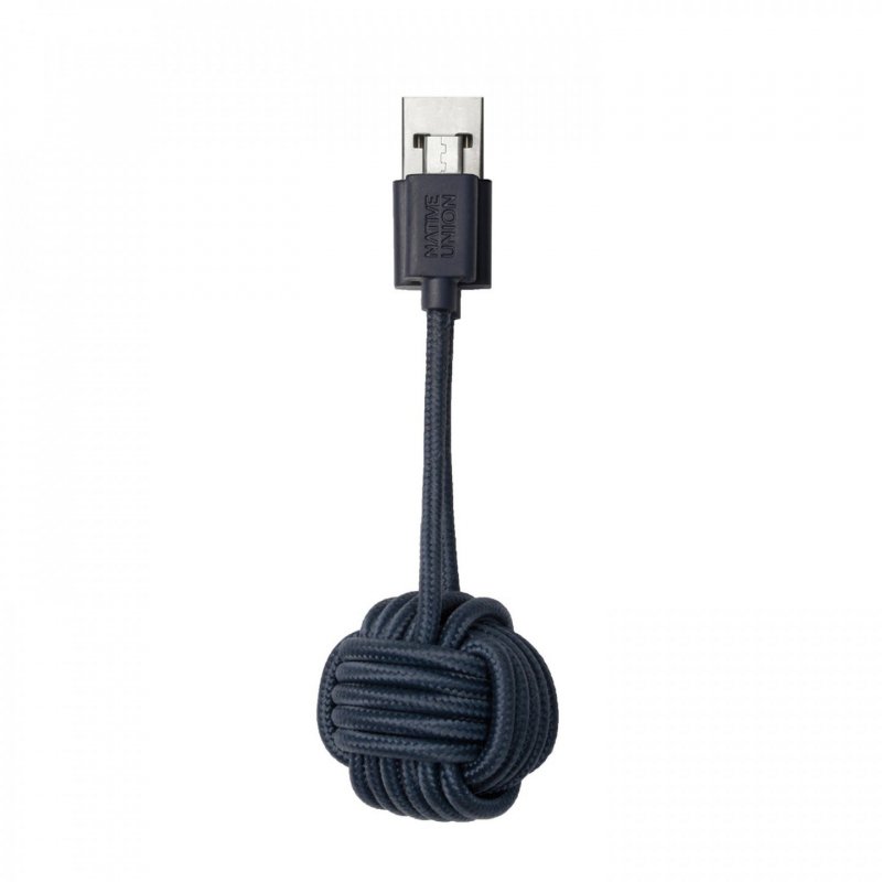 Native Union KEY-MUSB-MAR USB cable USB 2.0 USB A Micro-USB A Blue