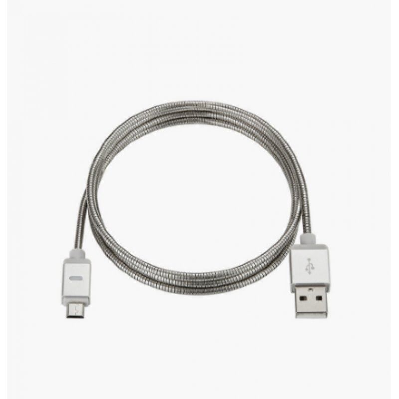 QDOS QD-240-AG USB cable 1 m USB 2.0 USB A Micro-USB A Silver