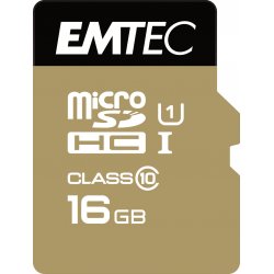 CARTE MICROSDHC 16GO UHS1 U1 ELITEGOLD
