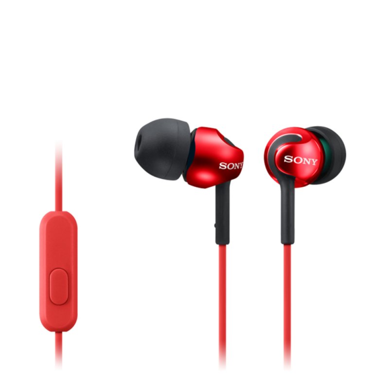 ECOUTEURS INTRA-AURICULAIRES ROUGE