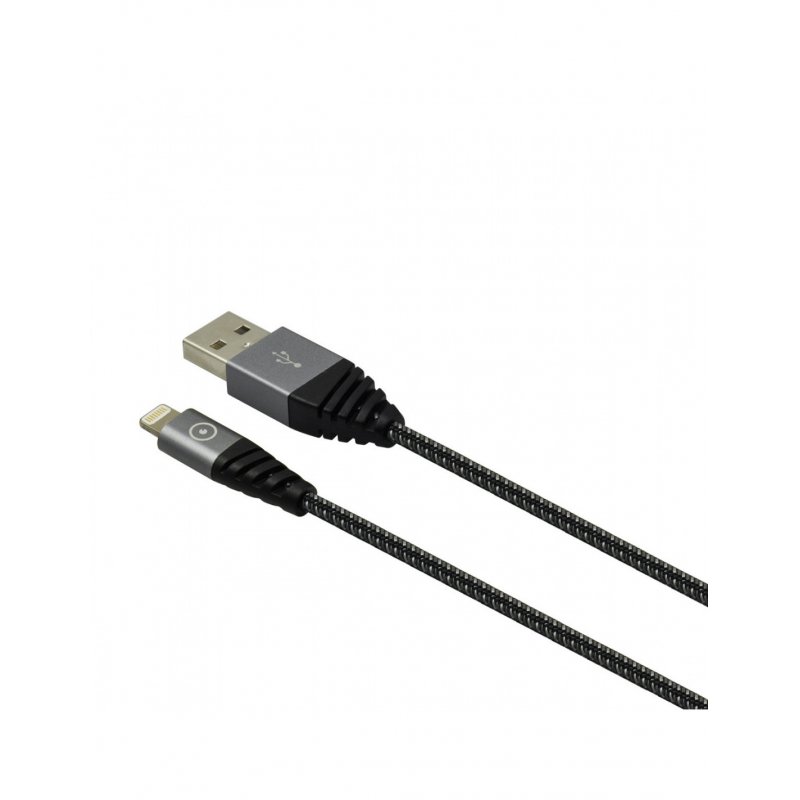 Muvit TGUSC0001 lightning cable 1.2 m Grey