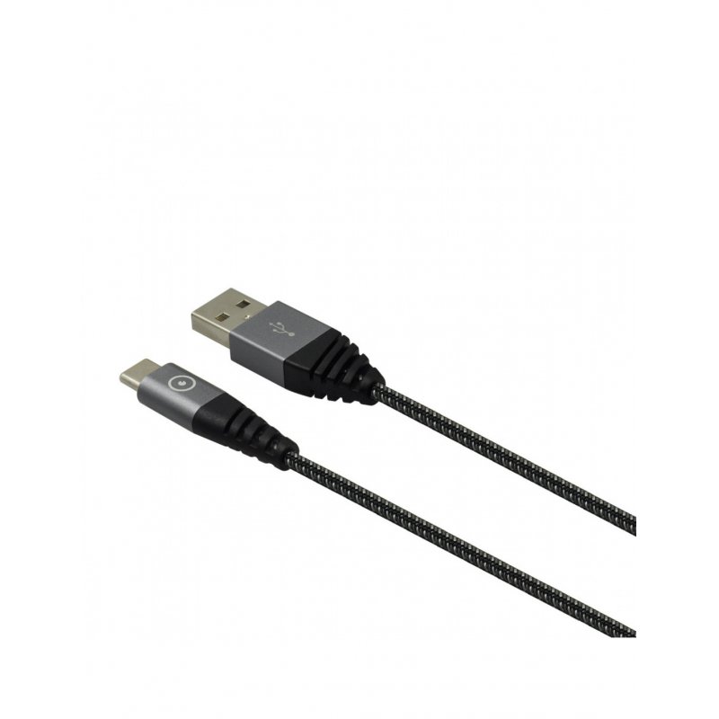 Muvit TGUSC0002 câble USB 1,2 m USB A USB C Gris