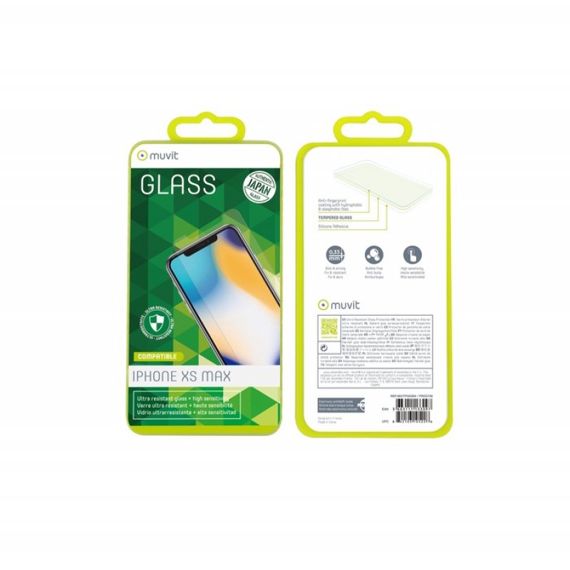 Muvit MUTPG0394 mobile phone screen/back protector Clear screen protector Apple 1 pc(s)