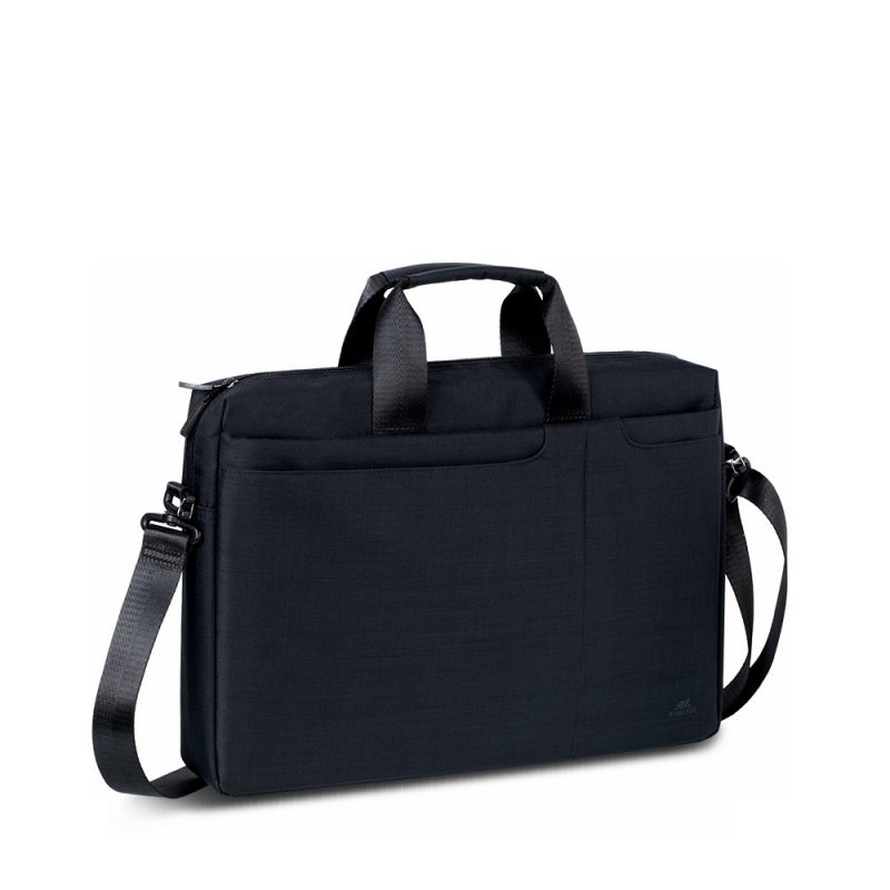 Rivacase Biscayne sacoche d'ordinateurs portables 39,6 cm (15.6") Sac Messenger Noir