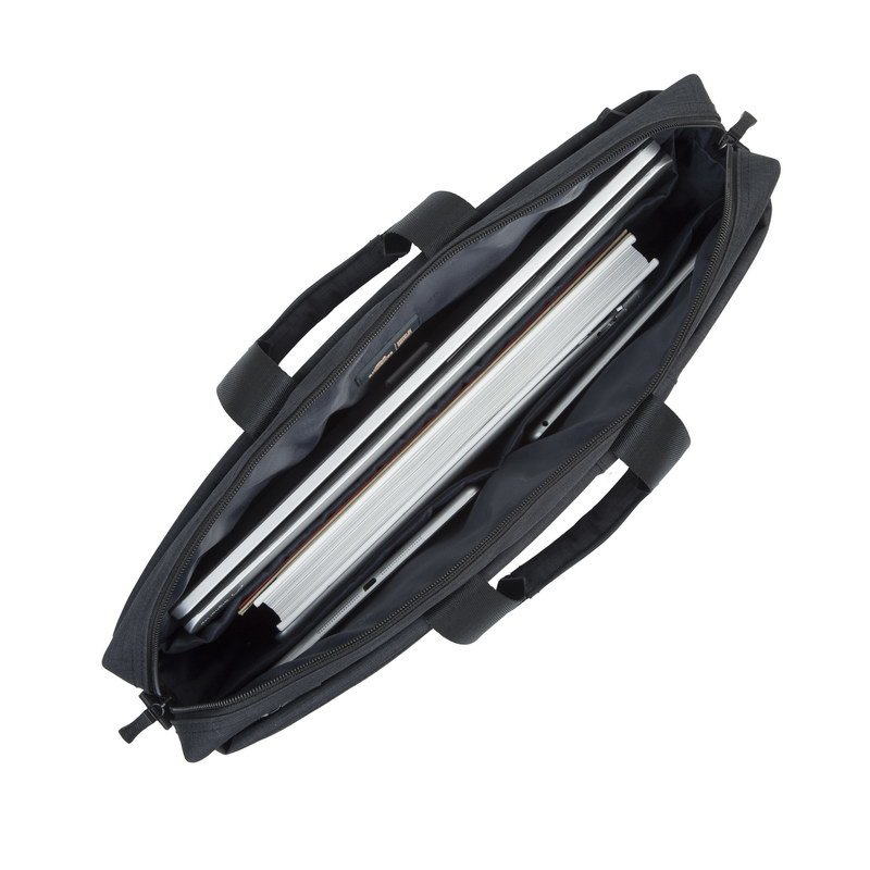 Rivacase 8355 notebook case 43.9 cm (17.3") Briefcase Black