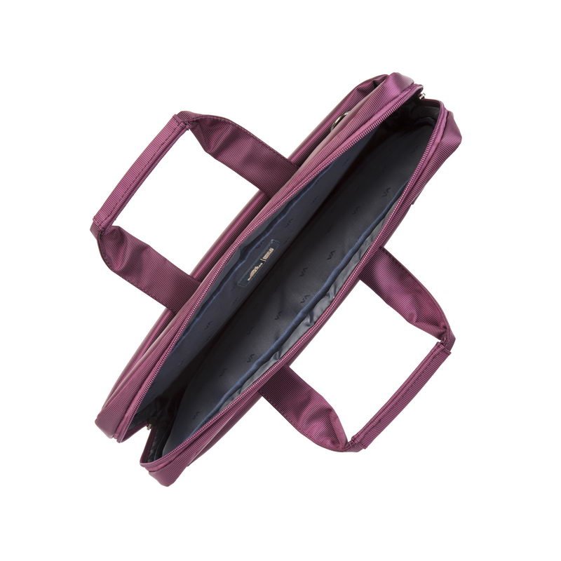 CENTRAL Sacoche mauve 2 poches de rangement - 15.6"