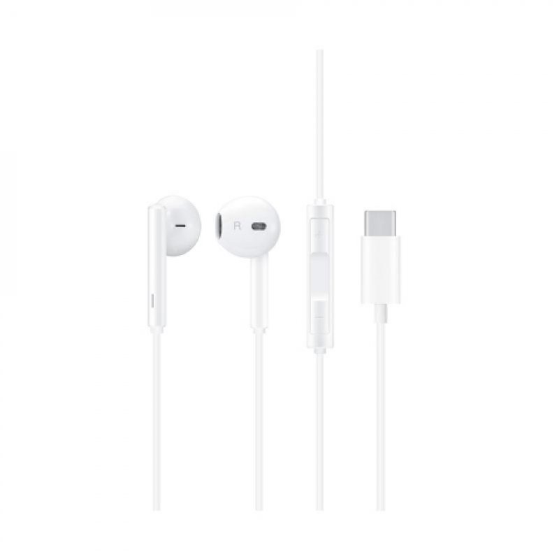 Huawei 55030088 headphones/headset Wired In-ear Calls/Music USB Type-C White