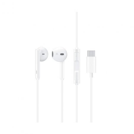 Huawei 55030088 écouteur/casque Avec fil Ecouteurs Appels/Musique USB Type-C Blanc