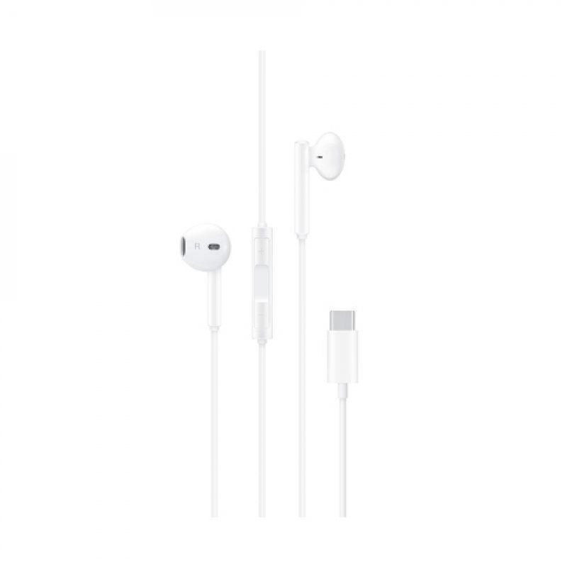 Huawei 55030088 écouteur/casque Avec fil Ecouteurs Appels/Musique USB Type-C Blanc