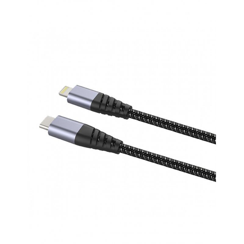Muvit TGUSC0015 lightning cable 2 m Grey