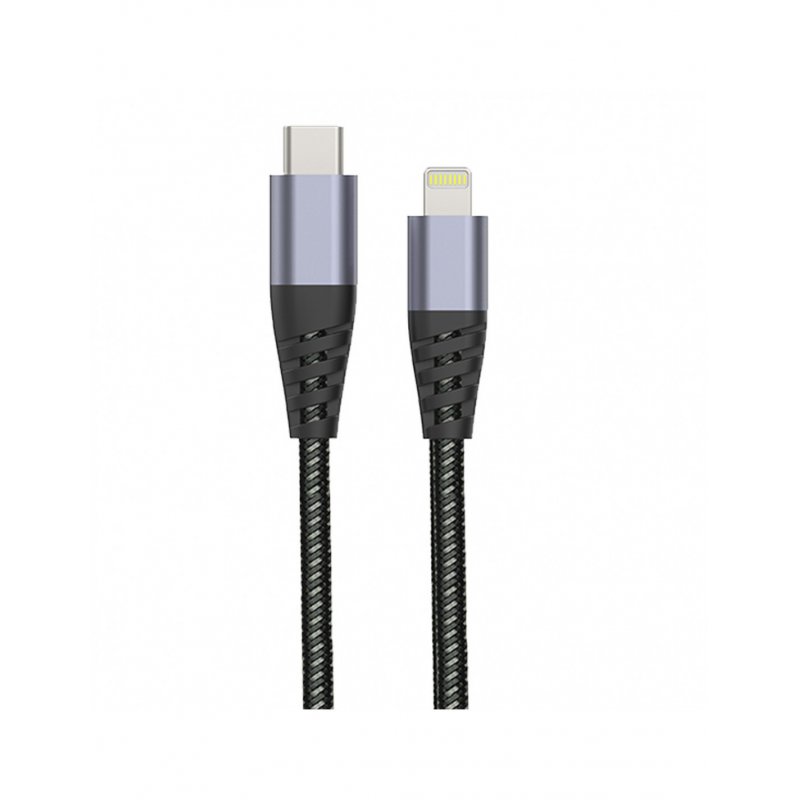 Muvit TGUSC0015 câble Lightning 2 m Gris
