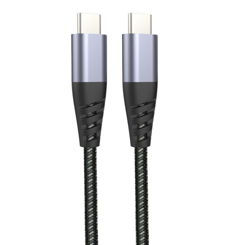 Muvit TGUSC0016 câble USB 1,2 m USB C Noir, Gris