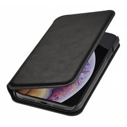 ETUI FOLIO MILANO EN CUIR NOIR: APPLE IPHONE XR
