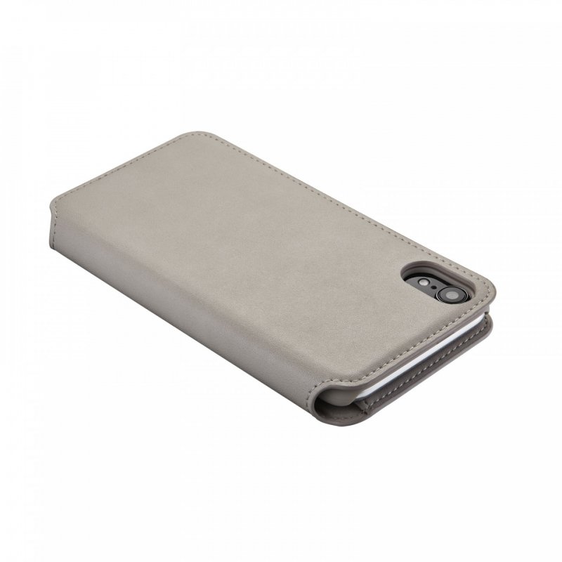 ETUI FOLIO MILANO EN CUIR TAUPE: APPLE IPHONE XR