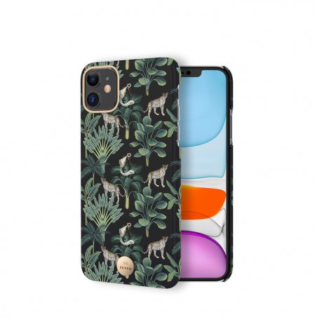 COQUE PREMIUM CRYSTAL JAIPUR LEOPARD NOIR: IPHONE 11 PRO MAX