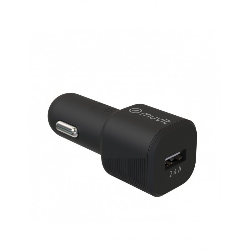 Muvit MCPAK0014 mobile device charger Universal Black Cigar lighter Auto