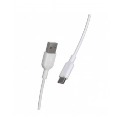 MUVIT FOR CHANGE CABLE USB A/USB C 3M BLANC