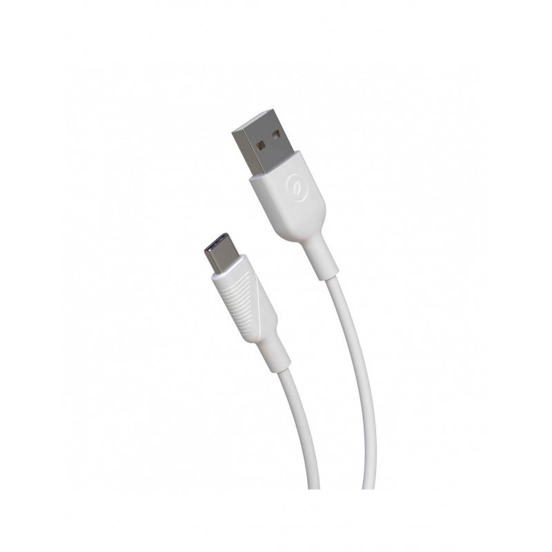 MUVIT FOR CHANGE CABLE USB A/USB C 3M BLANC