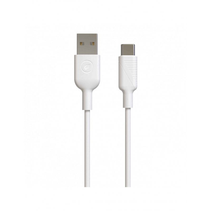 MUVIT FOR CHANGE CABLE USB A/USB C 3M BLANC