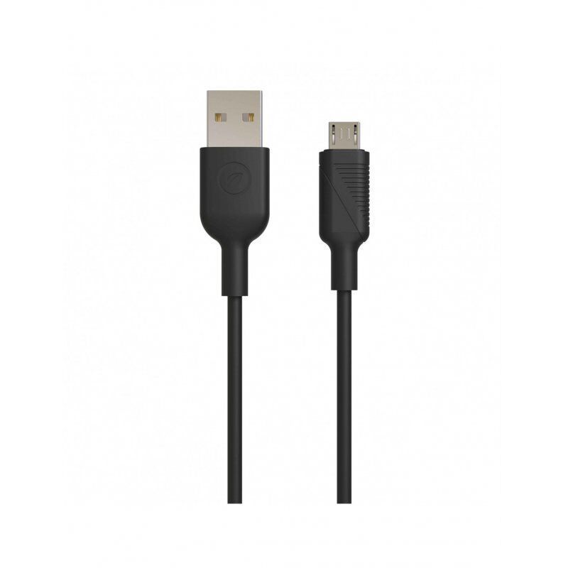 Muvit MCUSC0014 câble USB 1,2 m USB A Micro-USB B Noir