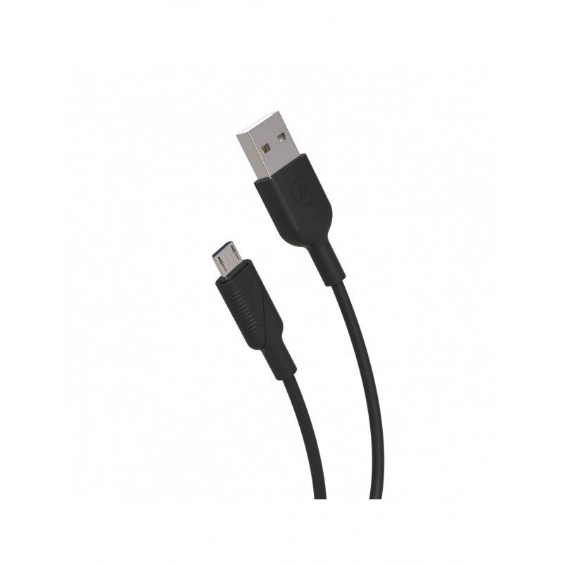 Muvit MCUSC0014 câble USB 1,2 m USB A Micro-USB B Noir