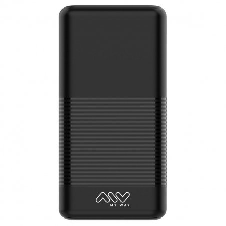 MYWAY MYWEPWB0003 power bank Lithium Polymer (LiPo) 20000 mAh Black