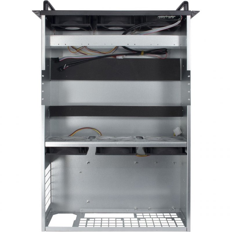 Inter-Tech 88887236 computer case Rack Black, Grey