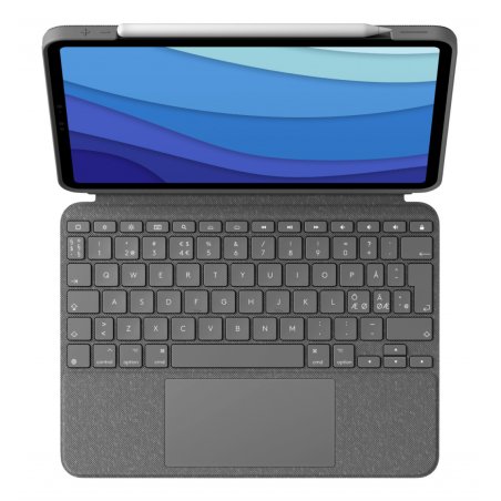 Logitech Combo Touch Gris Smart Connector QWERTY Nordique