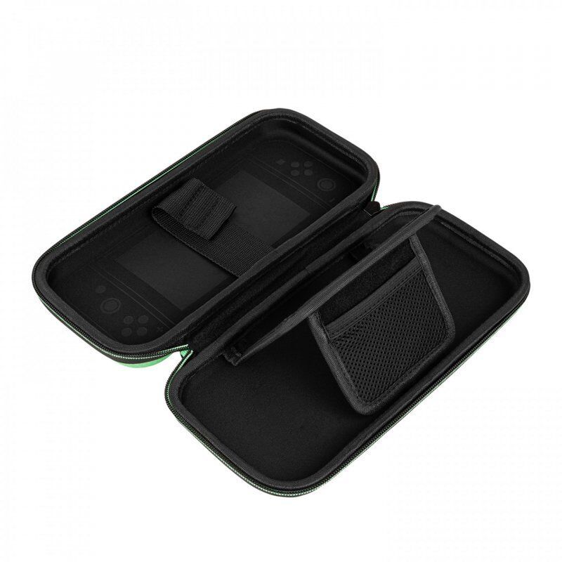 PDP Slim Deluxe: Animal Crossing Tom Nook Boîtier robuste Nintendo Bleu, Vert